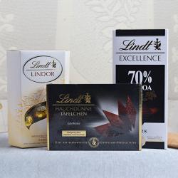 Rakhi Gifts For Sister - Lindt Chocolates Hamper Online