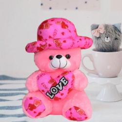 Daughters Day - Cute Cap Teddy Bear