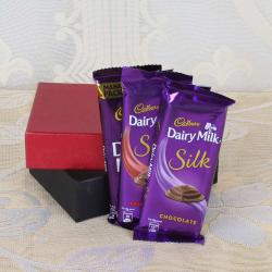 Anniversary Trending Gifts - Express Delivery of Cadbury Dairy Milk Silk Chocolates in Box