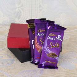 Indian Chocolates - Express Delivery of Cadbury Dairy Milk Silk Chocolates in Box