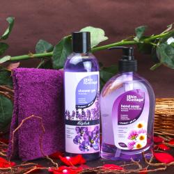 Send Skin Cottage Lavender Fragrance Body Care Beauty Hamper for Female To Pune