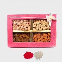 Bhai Dooj Express Gifts Delivery - 1 Kg Dry Fruit Bhaidooj Gift