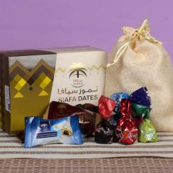 Chocolate Hampers - Yummy Assorted Chocolates with Dates