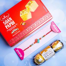 Rakhi to Australia - One Rakhi Sweets with Ferrero Chocolates - For Australia