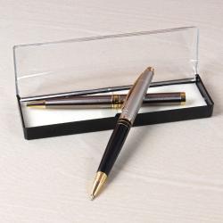 Teachers Day - Golden and Silver Pen with Black and Silver Pen