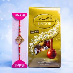 Rakhi to Australia - Rakhi with Lindt Chocolates - For Australia