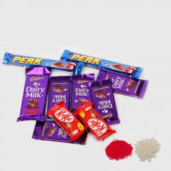 Bhai Dooj Gift Combos - Indian Assorted Chocolates Bhai Dooj Combo