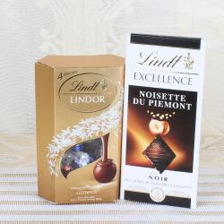 Anniversary Chocolates - Yummy Lindt Hamper