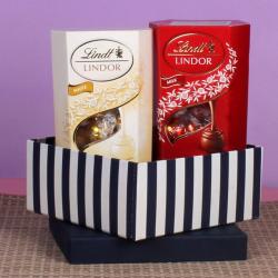 Anniversary Chocolates - Lindt Lindor Gift Hamper