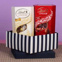 Fathers Day Gifts By Relationship - Lindt Lindor Gift Hamper