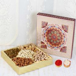Send Bhai Dooj Gift Assorted Dry Fruit Bhai Dooj Gift To Kachchh