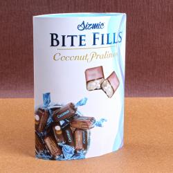 Send Sizmic Bite Fills Coconut Pralines To West Sikkim