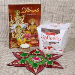 Diwali Gift Hampers - Raffello and Rangoli Combo