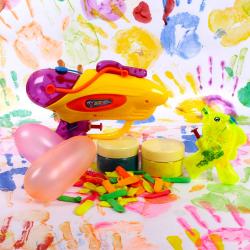 Holi Pichkaris and Water Guns - Holi Celebration Kit with Two Pichkari