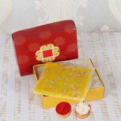 Bhai Dooj Gifts to Visakhapatnam - Bhai Dooj Same Day Delivery of Bombay Halwa Sweets