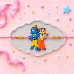 Rakhi by Person - Krishna Chhota Bheem Rakhi for Kids