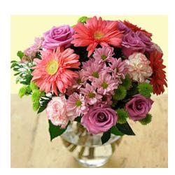 Best Wishes Gifts for Friend - Fresh Flowers In Vase