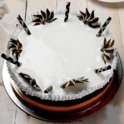 Send Dark Chocolate Vanilla Cake To Gurgaon