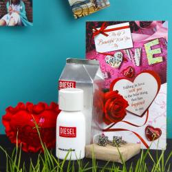 Romantic Gift Hampers for Him - Valentine Gift Combo for Him