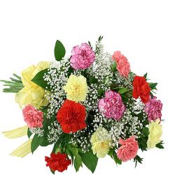 Retirement Gifts for Father - Fresh Carnations Bouquet