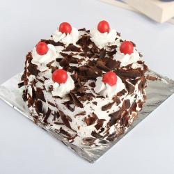 Half Kg Cakes - Cherry Black Forest Cake
