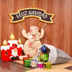 Christmas Decoration - Wish Merry Christmas in Spanish Way