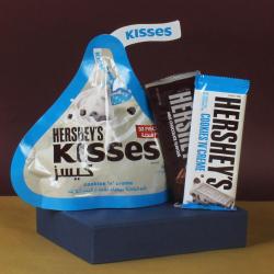 Imported Chocolates - Hershey's Kisses Gift Hamper