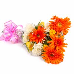 Mix Flowers - Dozen Seasonal Flowers Bouquet