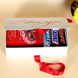 Kiss Day - Imported Chocolates and Lindor Chocolate Pack 