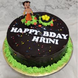 Chota Bheem Cakes - Chota Bheem Chocolate Cake