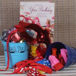 Exclusive Gift Hampers - Choco Balloons Birthday Treat