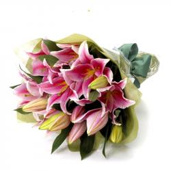 Valentine Exotic Flower Arrangements - Special Lilies For love Ones