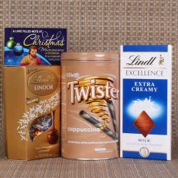 Send Christmas Gift Special Christmas Imported Chocolate Combo To Indore