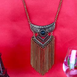 Valentines Fashion Jewellery Gifts - Ethnic Western Long Necklace