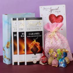 Valentine Chocolates Gifts - Lindt Chocolately Love Special