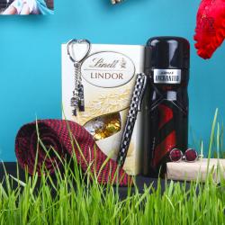 Valentine Romantic Hampers For Him - Perfect Valentine Gift Combo for Him
