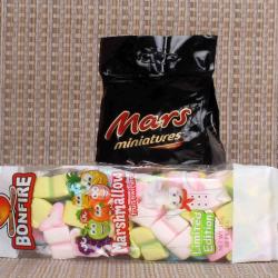 House Warming Gifts for Friends - Mars Miniatures with Marshmallow