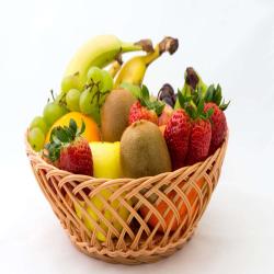 Flowers with Fruits - Exotic Fruits Combo