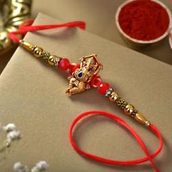 Rakhi to USA - Exclusive Dancing Ganesha Rakhi