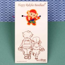 Ganesha Rakhis - Rock Star Ganesha Rakhi For Kids