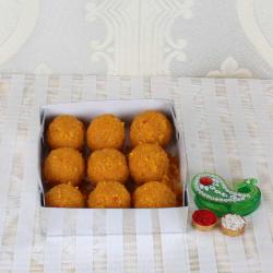Bhai Dooj Gifts to Visakhapatnam - Bhai Dooj Special Motichur Ladoo Sweets