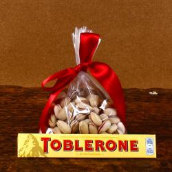 Friendship Day Gift Hampers - Toblerone Chocolate with Pistachio Dry Fruit