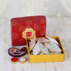 Bhai Dooj Tikka - Bhai Dooj Special Kaju Katli Sweets