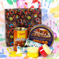 Holi Colors and Sprays - Happy Holi Gift Bag