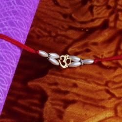 Mauli Rakhis - Om Pearl Beads Rakhi