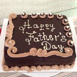 Fathers Day Express Gifts Delivery - Fathers Day Special One Kg Chocolate Cake