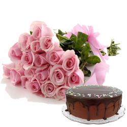 Valentines Eggless Cakes - Sweet Love Hamper