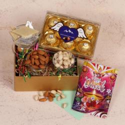 Diwali Best Box of Chocolates with Dryfruits and Kaju Katli