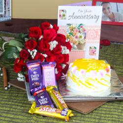 Send Anniversary Love Gift Pack To Bidar