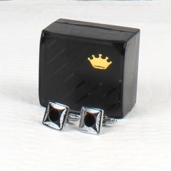 Send Unique Square Designer Cufflinks To Hassan